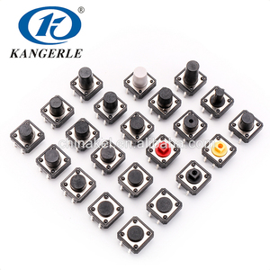 Anahtarı ile led ışıklı push button anahtarı led ile dokunsal anahtarı 6x6x10.2 mavi lamba - Product Image 5