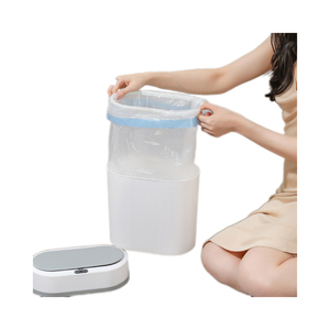 家庭用の大容量誘導ゴミ箱非接触正方形ゴミ箱 - Product Image 5