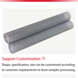 Edelstahl-Drahtgitter-Sieb filter zylinder für Filtration filter gitter rohr, Drahtgitter filter rohr - Product Image 5