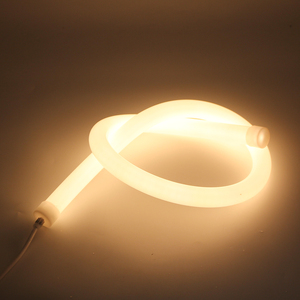 การออกแบบพิเศษ22มิลลิเมตร23มิลลิเมตรเส้นผ่าศูนย์กลางกันน้ำซิลิกอน LED นีออนดิ้นแถบ360องศาเปล่ง RGB รอบนำแสงนีออนสำหรับ Deco - Product Image 3