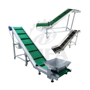 Bifa散装物料搬运带/不带料斗的倾斜进料轮式输送机系统 - Product Image 3