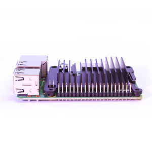 Super Kuma 9000 Raspberry Pi Case mit Power-und Reset-Tasten für Himbeer-Pi 3b/b