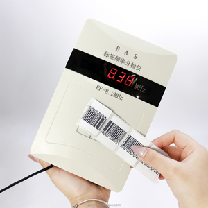 White ABS <strong>EAS</strong> RF Detector <strong>8.2MHz</strong> <strong>Tag</strong> Label Tester Frequency Detector <strong>EAS</strong> <strong>System</strong> for Garment Factory <strong>Tag</strong> Detection