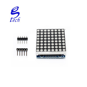 Modulo di alta qualità MAX7219 modulo a matrice di punti microcontrollore modulo Display MCU modulo di controllo Display a LED - Product Image 4