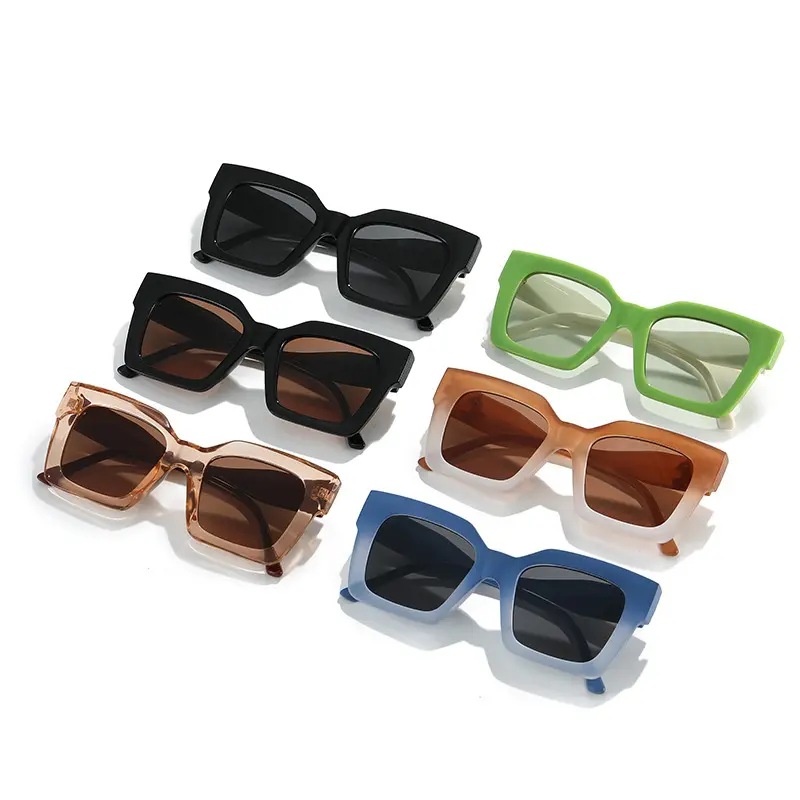 2022 최신 여성 선글라스 패션 클래식 선글라스 남성 여성 VU 선글라스 렌즈