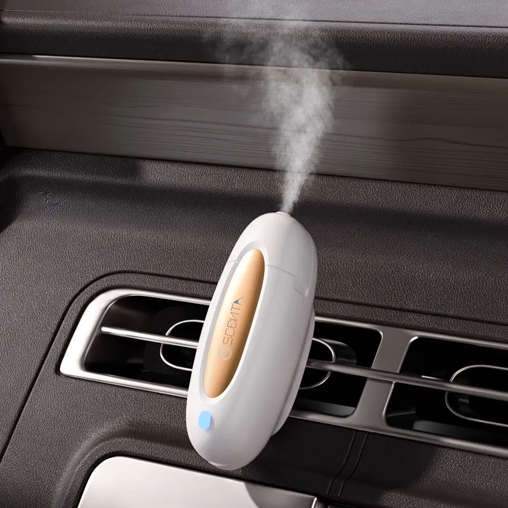 SCENTA deodorante per auto ricarica olio essenziale diffusore di profumo per auto portatile Premium deodorante per auto personalizzato con Clip di sfiato