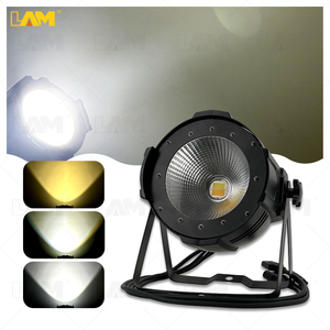 100W COB Par Light Warm/Cold 2in1 DJ <strong>LED</strong> Surface Spotlight DMX512 Controlled 150W Power Output - Product Image 1