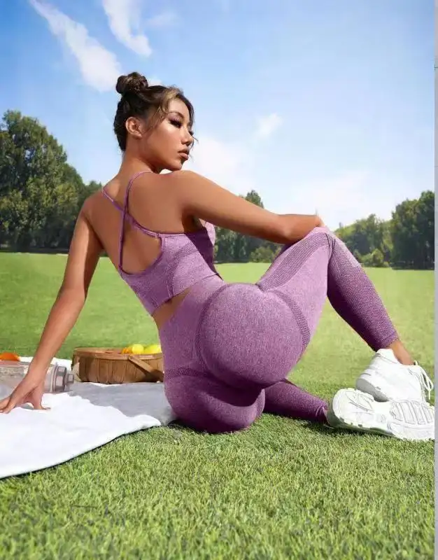 Kral Mcgreen yıldız sıcak düz renk moda Activewear seksi Yoga spor üst spor giyim egzersiz kadınlar Yoga spor Fitness setleri