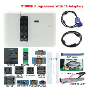 Original RT809H EMMC-Nand FLASH Universal Programmer With 16 Adapter Cables EMMC-Nand Better Than XGecu T56 Programmer