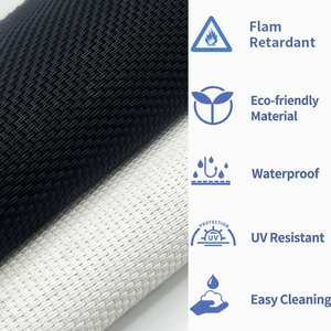 STARUNK ritardante di fiamma in poliestere tessuto di maglia rivestito in vinile per esterni mobili copertura della sedia parasole rete - Product Image 3