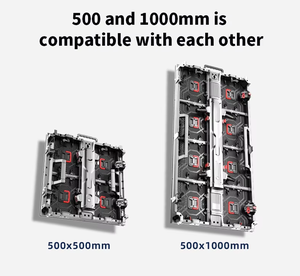 500*500/500*1000 Màn hình dẫn 4*3m trong nhà ngoài trời dẫn hiển thị dẫn tường cho thuê dẫn màn hình sân khấu ngoài trời dẫn Màn hình dẫn bức tường video - Product Image 5