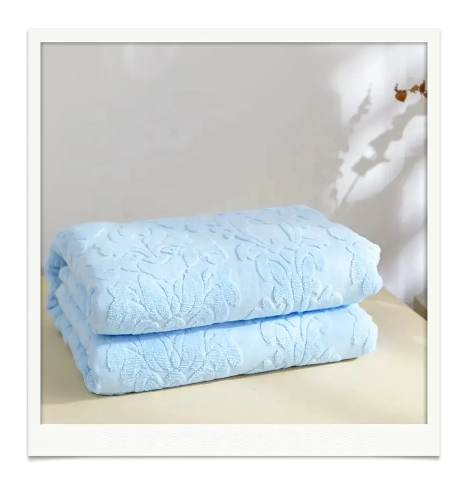 New European and American Fashion Bed Cover Cotton Jacquard Towel Quilt Multifunctional Towel Blanket