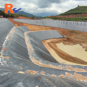 Mỏ tailings quản lý đống leach 1.5mm 2mm geomembrane HDPE Cá Ao Lót HDPE geomembrane ao lót - Product Image 5