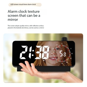 Wholesale the New <strong>Countdown</strong> Table Clock Has a Dual Display of the Visual Manager Alarm Clock Customized - Product Image 4