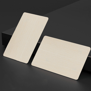 Özelleştirilebilir 13.56MHz RFID NFC ahşap/bambu kartları lazer kazınmış Mini etiketleri için otel anahtar ve iş erişim kontrolü - Product Image 2