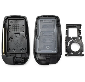 Kaliteli 2 düğmeler araba anahtarı kılıflı anahtar Toyota için çip olmadan logo olmadan araba anahtarları için yedek kapak - Product Image 3