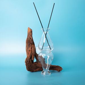 145ml Clear Empty Decorative Bottles Vases Reeds Bulk <strong>DIY</strong> Glass Reed Diffuser Bottles for <strong>Perfume</strong> Fragrance Home Office Desk - Product Image 2