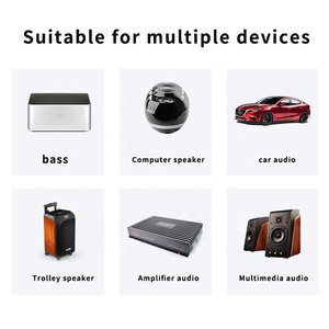 Receptor de audio para coche, adaptador con micrófono, llamada, aux, Bluetooth, salida USB, azul, BT5.0 - Product Image 5