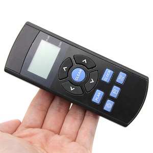 Personalizza alta qualità 10 tasti nero RF 433mhz 2.4G LED Display LCD remoto telecomando luce ventola telecomando - Product Image 6