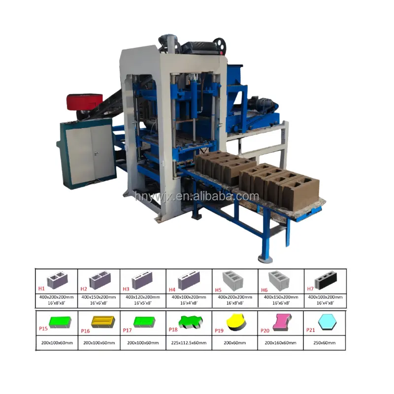 Yiwei 3-15dyrick making machines, продажа оборудования для производства кирпича в Кении в Южной Африке