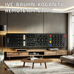 BAUHN KOGAN ATV65UHDS RM-C3227プログラマブルスマートテレビリモコンIR LEDタッチ熱調整タイマーABSプライベートリモコン - Product Image 3