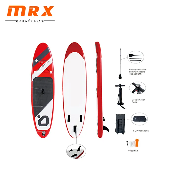 MRX cina fabbricazione gonfiabile sup in piedi su una paddle surf race board di alta qualità DWF stanup racing paddle board