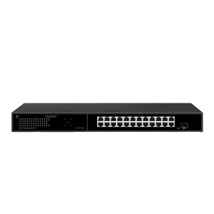 24-Port Full Gigabit <strong>Layer</strong> 2 Optical <strong>Network</strong> Switch with PoE 1U Rack Type Cloud-Compatible - Product Image 1