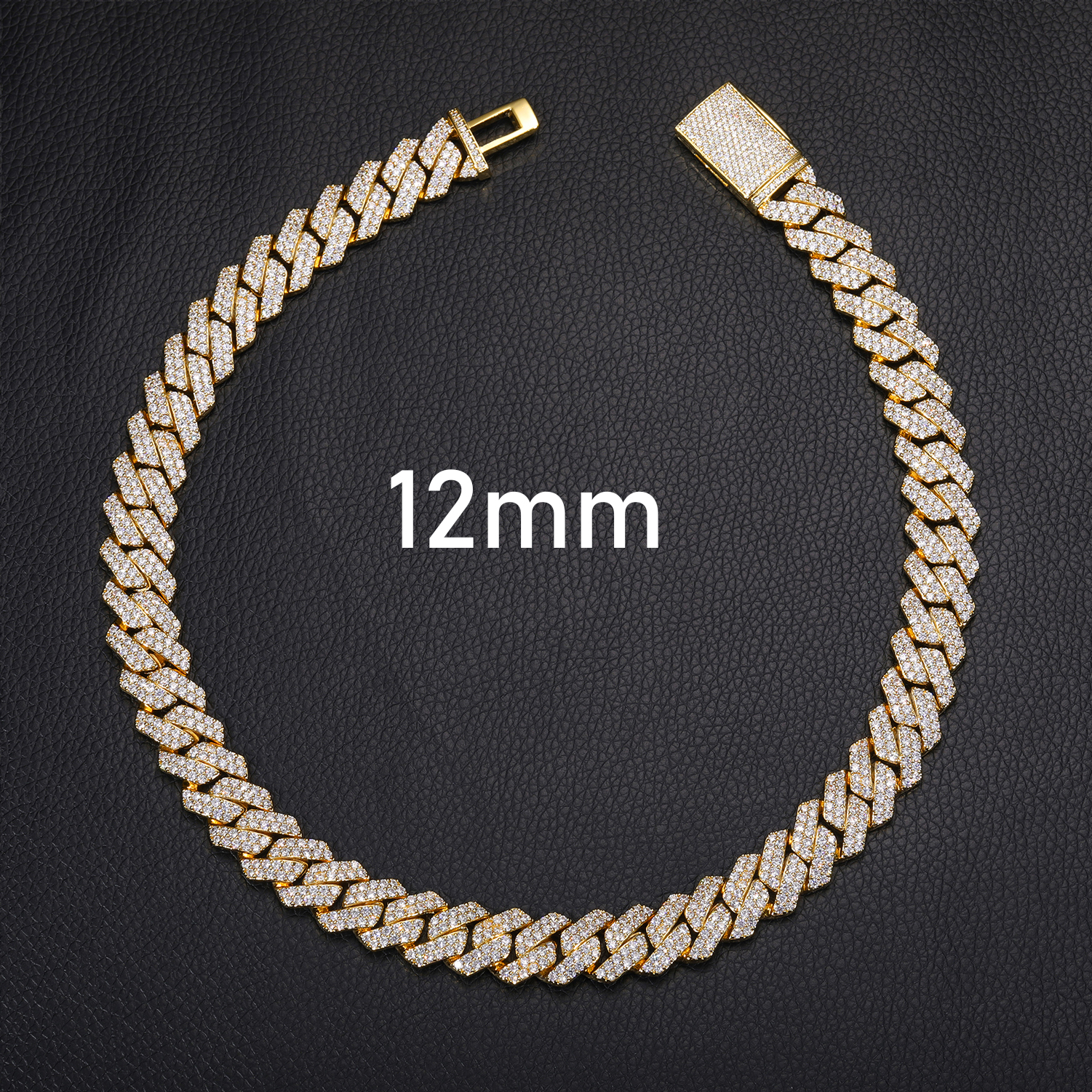 12 mm 2 file d'oro