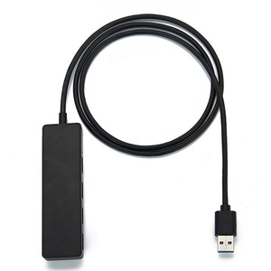<strong>USB</strong> 3.0 4-Port Ultra-Slim SuperSpeed Data <strong>USB</strong> 3.0 Hub with 20cm Extended Cable Used for Computer <strong>USB</strong> Flash Drive - Product Image 3