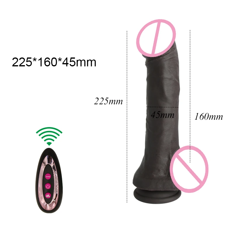 16cm Black Dildo