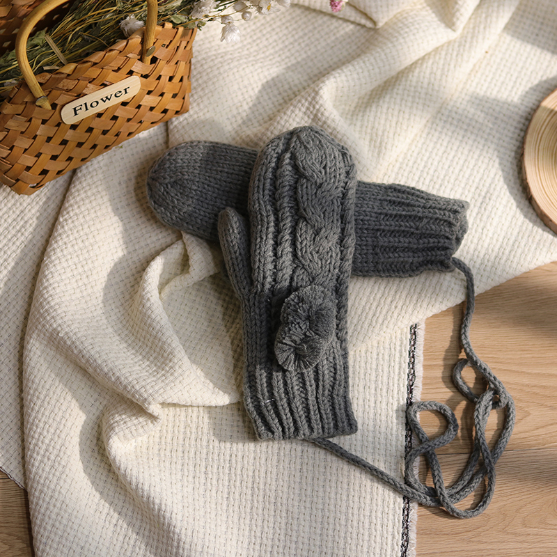 Taille unique-boîte cadeau gris c mohair