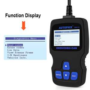 Autophix OM123 OBD2专业诊断汽车扫描仪读取读码OBD 2汽车工具OBDII扫描仪 - Product Image 1