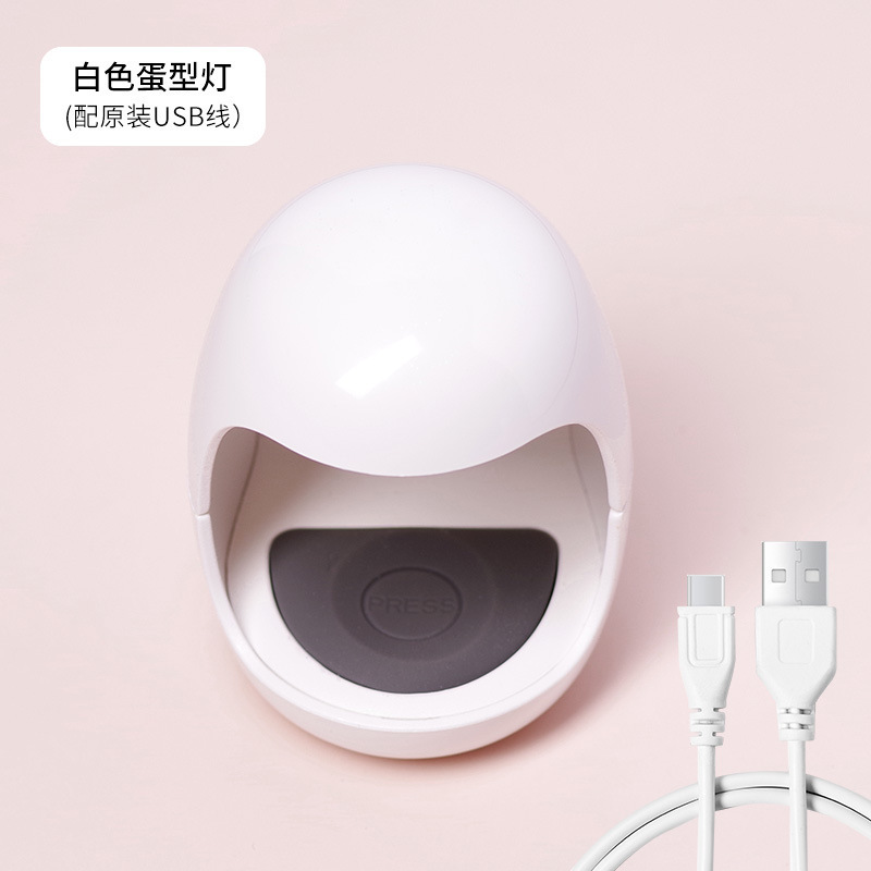 Egg lamp white