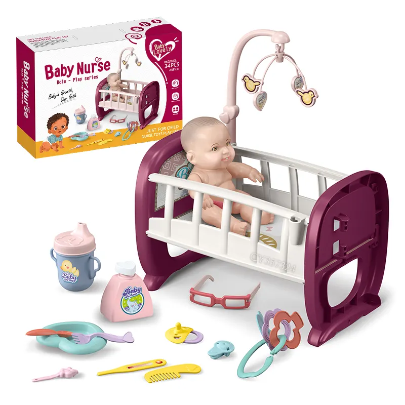 Bebé juguetes de niña muñeca renacer muñeca de silicona bebé enfermera Pretender jugar juguetes para niñas