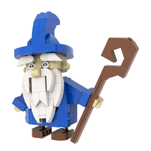 MOC1608 Lovely <strong>Wizard</strong> 261Pcs Bricks Creative Series Assemble Model Plastic Educational Action Building Blocks for Kids Gift Toys - Product Image 1