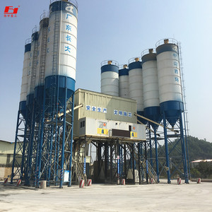 大型混凝土搅拌站HZS150预拌混凝土，用于管道，桩，工程项目和水泥制造 - Product Image 1