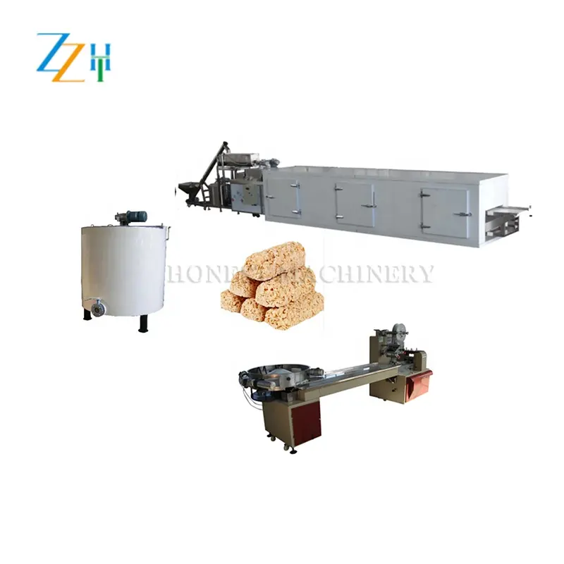 Máquina de fabricación de barras de cereales de harina de avena, línea de producción de Chocolate de avena, Popular