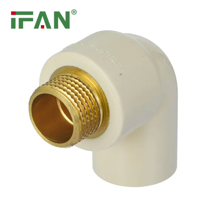 Fabricación de IFAN, accesorios de tubería de PVC, Conector de tubo de PVC, accesorio de agua de plomería, accesorio de CPVC de junta de plástico