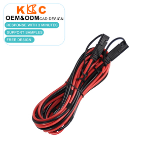 המחיר הטוב ביותר SAE כדי SAE מחבר הארכת כבל חשמל 18Awg Dc רכב תשלום חיצוני פנל סולארי 12V סוללה כבל - Product Image 1