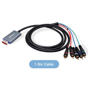 NGC分量视频5RCA YPbPr电缆数字影音输出高清图像音频视频电缆线路的高质量音频视频电缆