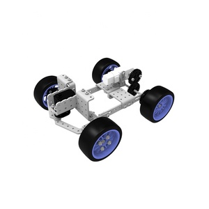 STEM教育ロボット愛好家向けのDIYメタルプログラマブルオープンソースシャーシロボットキット20-in-1 - Product Image 2