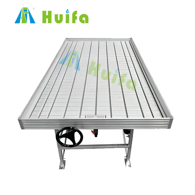 Indoor Plant Nursery Table Movable Greenhouse Nursery Growing Tables For Sale