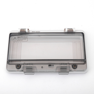 <strong>165</strong>*95*31MM 8 Way IP67 Waterproof Electronics <strong>Enclosure</strong> Box Plastic Housing Transparent Cover Protection Window Hood - Product Image 1