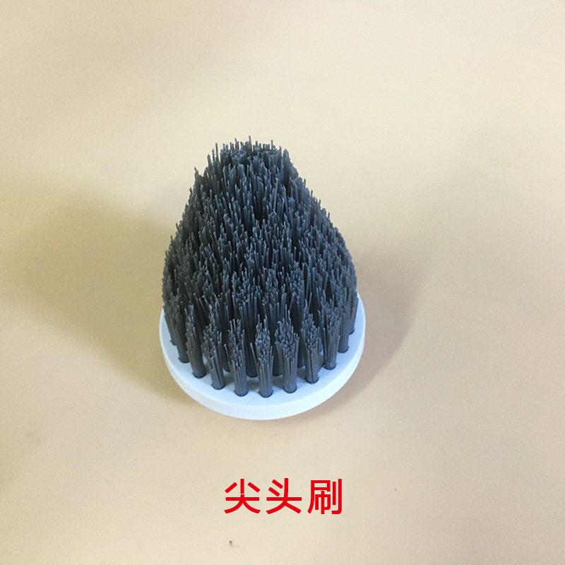 Accessory-pointed brush