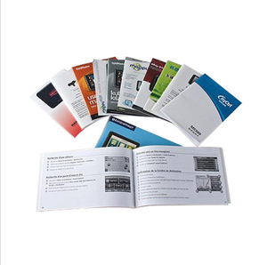 Özel ürünler katalog broşür talimat kitap baskı katlanmış el ilanı broşür manuel baskı kullanıcı kılavuzları kitapçıklar - Product Image 5
