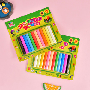 Fabrika doğrudan tedarik 12-color kauçuk kil çevre koruma renkli kil anaokulu renkli kil çocuk - Product Image 3