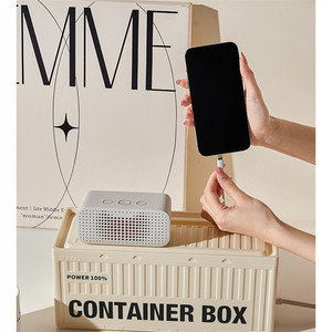 最新のケーブル管理収納ボックス大容量長方形充電器プラスチックデスクトップデータケーブルソケットオーガナイザーボックス - Product Image 5