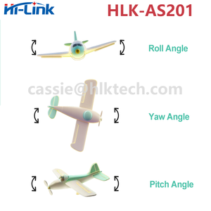 HLK-AS201 modulo sensore di assetto a dieci assi BLE5.1 Wireless OTA UAV Drone di controllo di volo con filtraggio digitale per la robotica IoT - Product Image 3