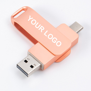 128G 256G 512G 1tb 2tb USB 2.0 OTG C型USB闪存驱动器，用于计算机和手机设备200mb/S银色 - Product Image 1