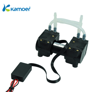 Kamoer KVP15 12v/24vDcダブルヘッド小型エアコンプレッサー実験室真空エアポンプ